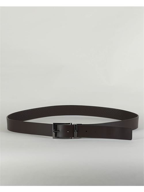 Reversible belt in woven print leather Emporio Armani EMPORIO ARMANI |  | Y4S195Y231J88209